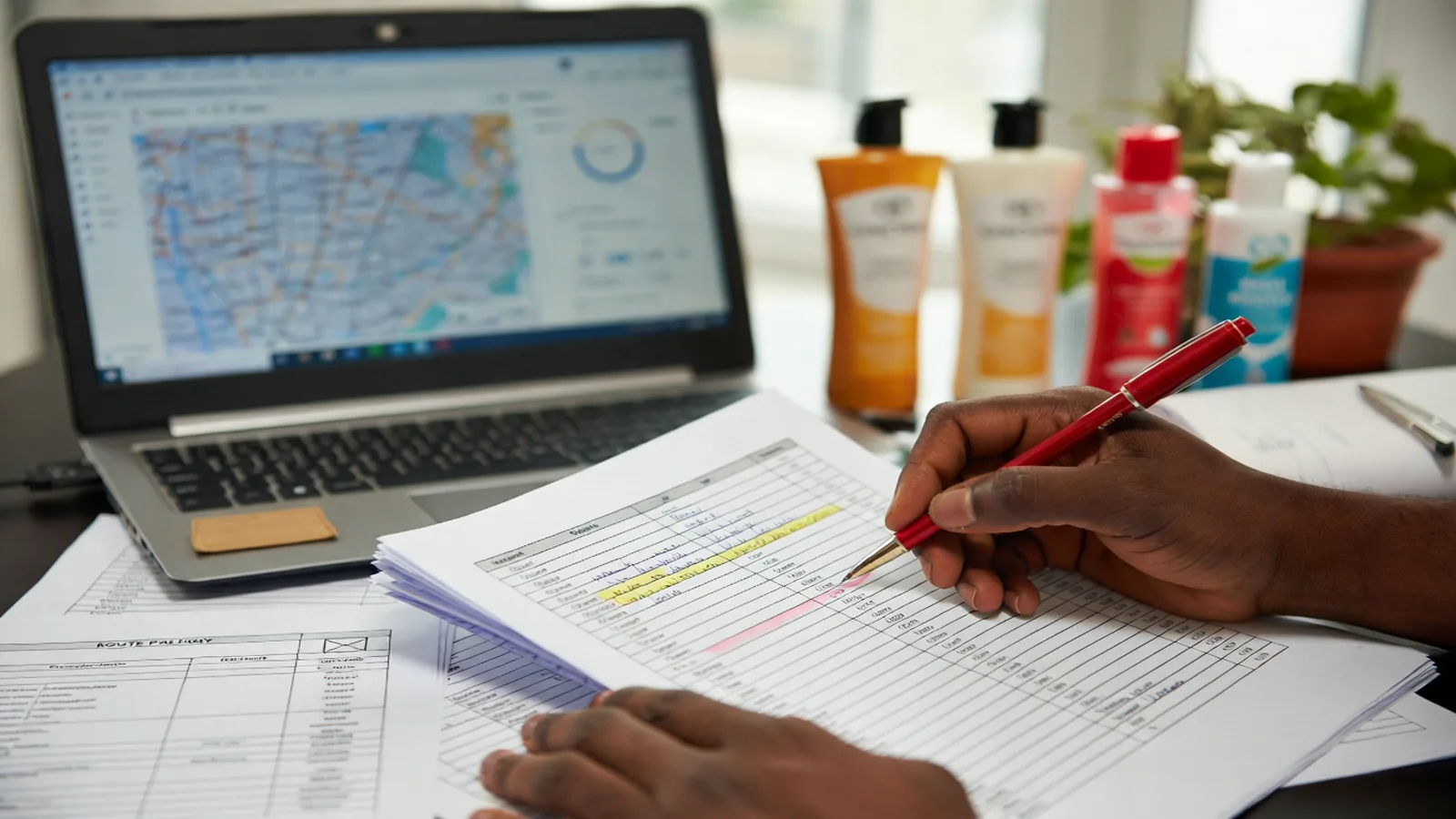 Store coverage gap analysis for Nigerian FMCG brand penetration across modern trade