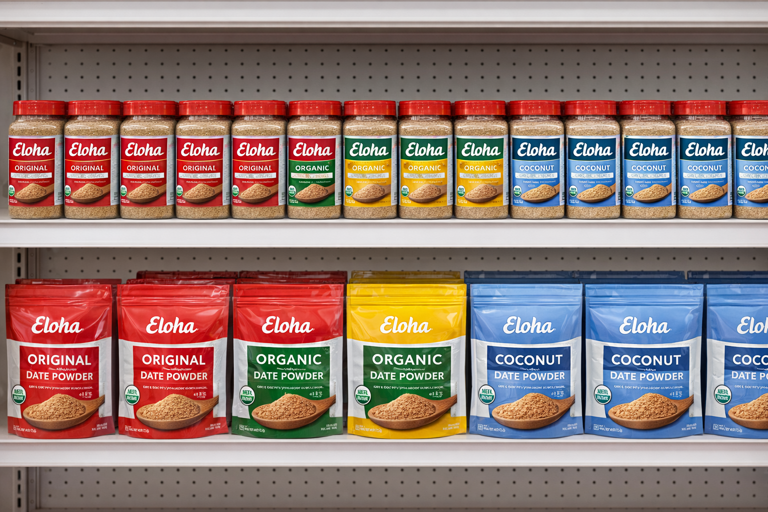Eloha products on shelf